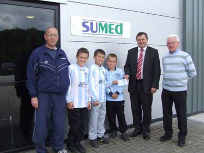 Sumed sponsor Gamesley Villa